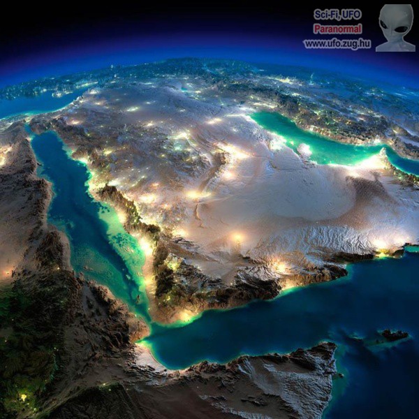 Képek az űrből: ilyen a Föld éjszaka