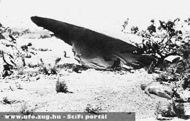 1947-ben egy ufó zuhant le Új-Mexikóban